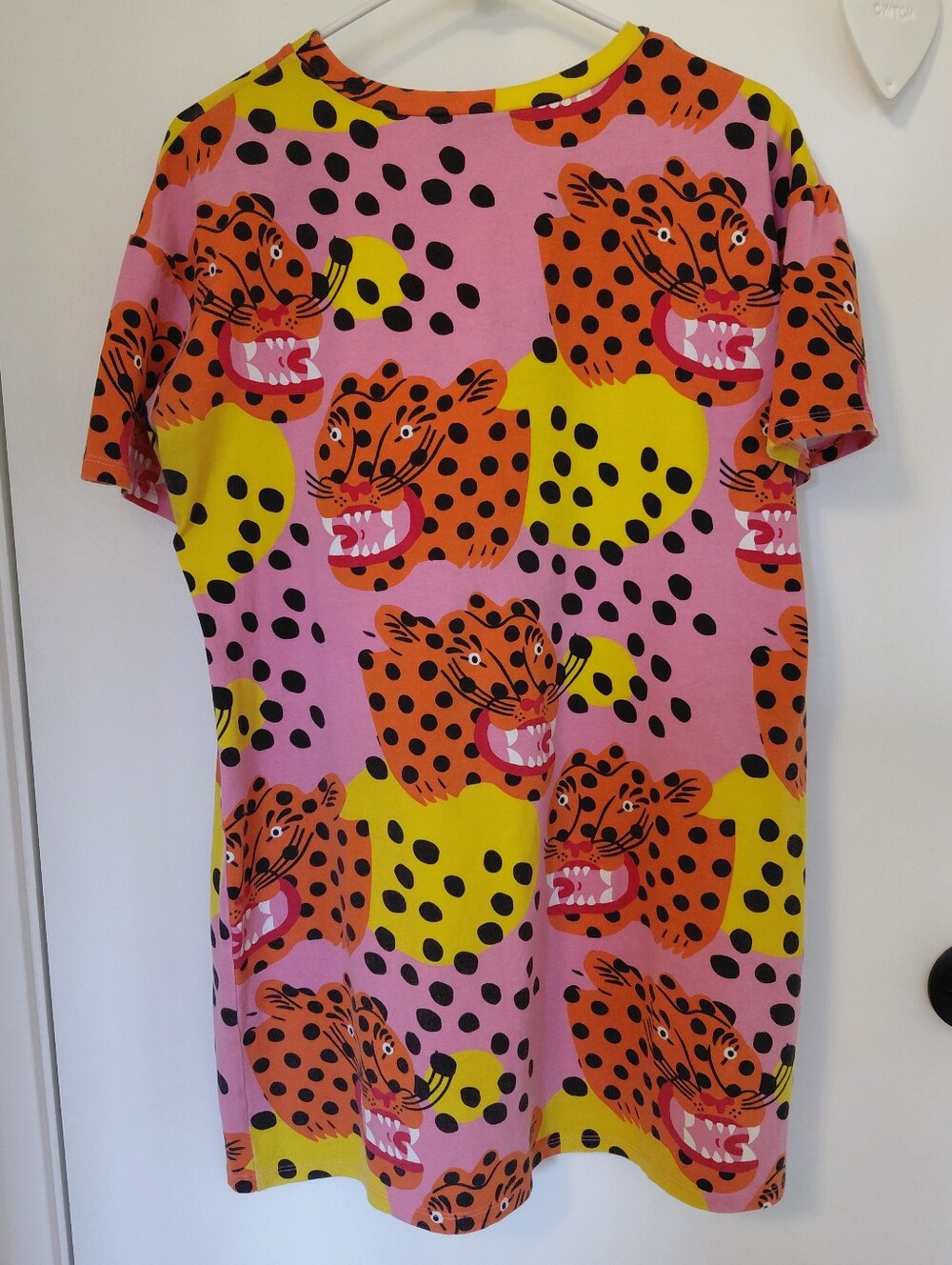 Nooworks Micotti Cats Tee Dress, Size S